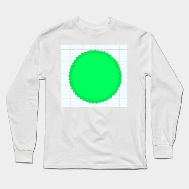 green spikeball Long Sleeve T-Shirt by swagduck